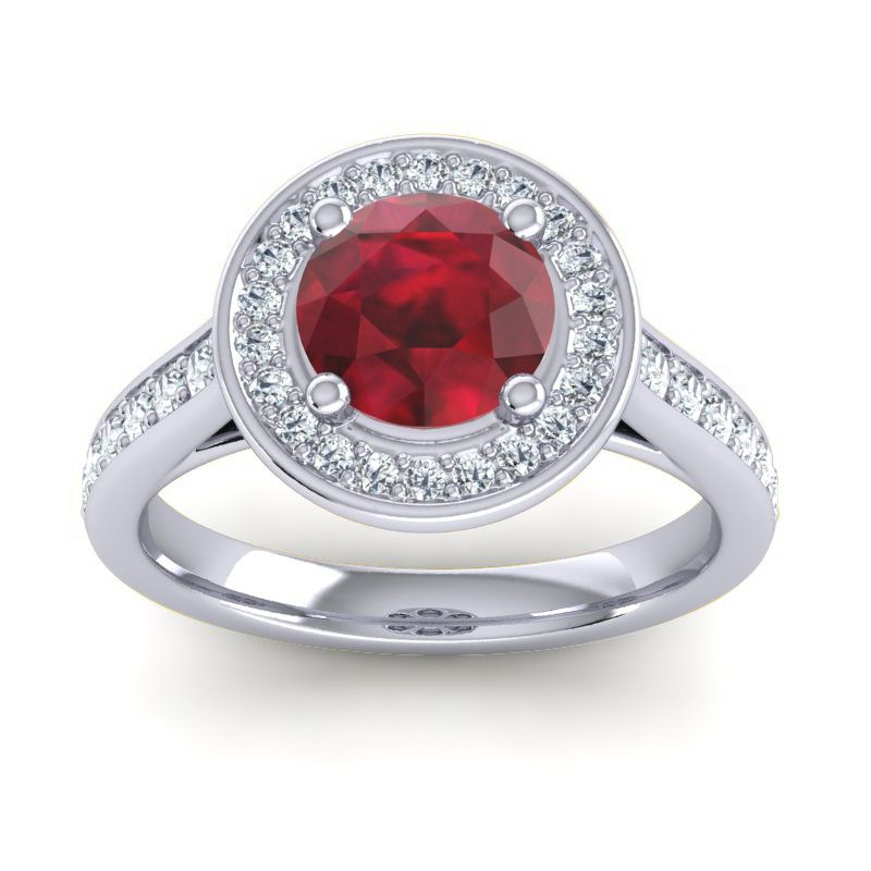ruby diamond ring