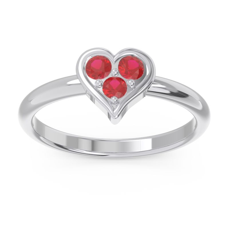 heart shaped romantic jewelry
