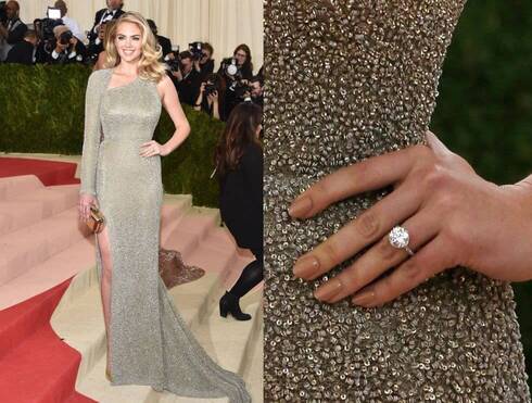 Kate Upton Celebrity Engagement Ring