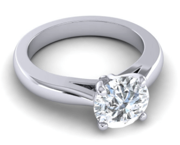 Solitaire Arada Custom Engagement Ring